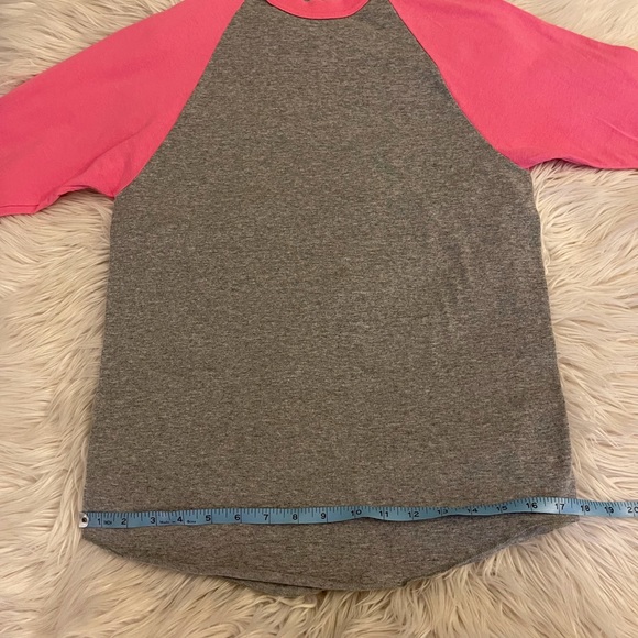 Gray & pink | Baseball shirt - Picture 5 of 11